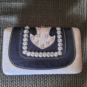 Montana West studded wallet